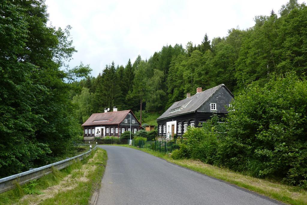 Penzion Sklarska Hospoda Chřibská Buitenkant foto